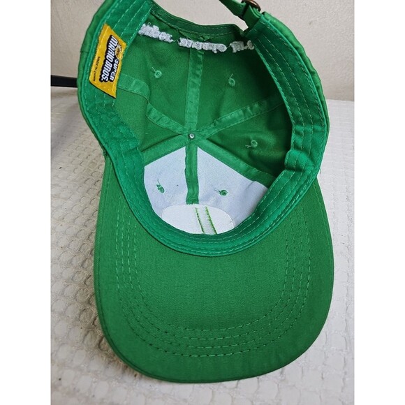 Mario Bros Luigi Hat Green One Size Buckle Adjustable New - Picture 5 of 6